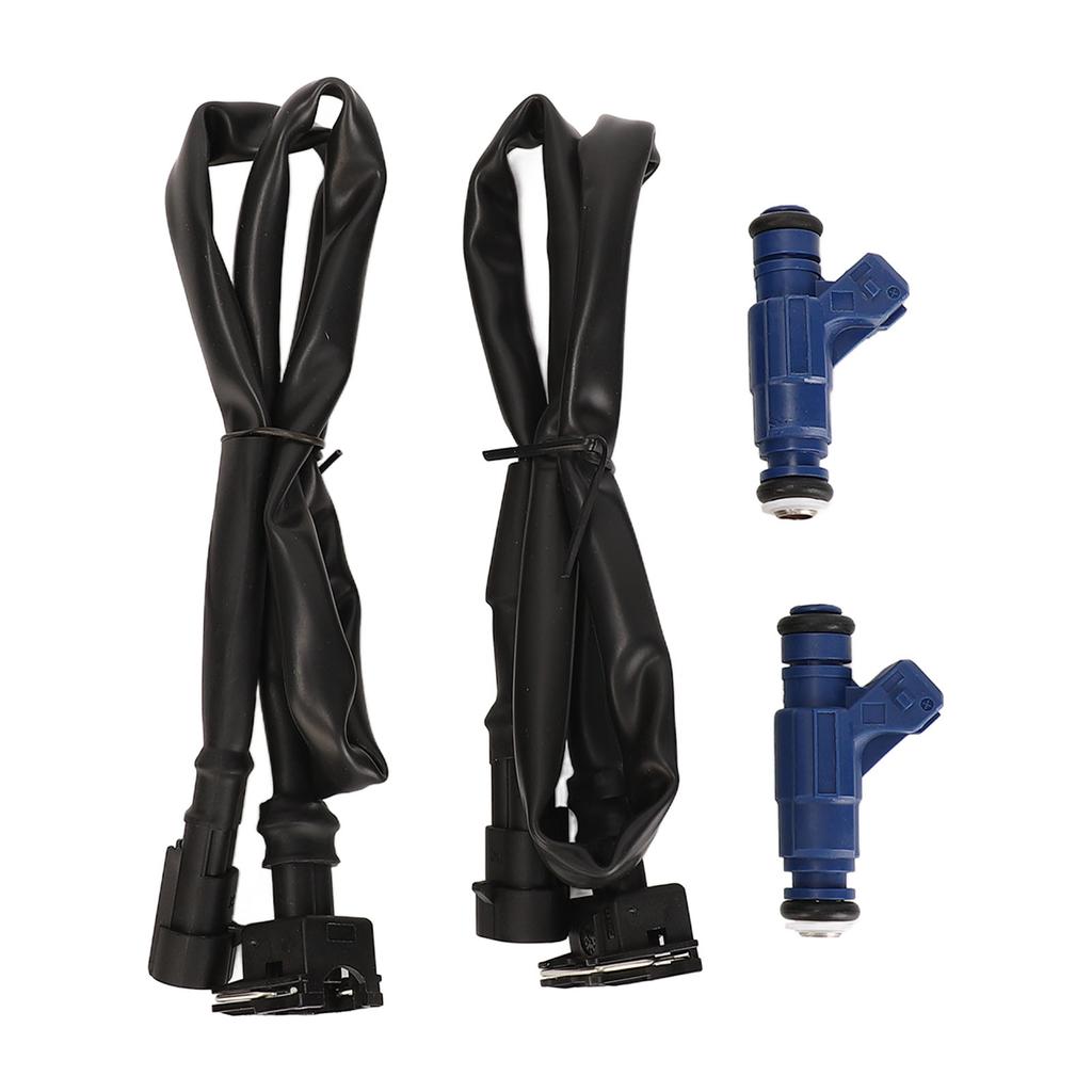 Fuel Injector Set with Pigtail Harness 1202863 Replacement for Polaris Ranger Sportsman RZR