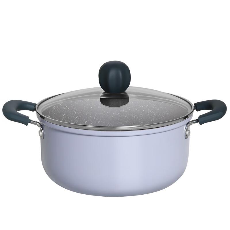 

COOKER KING Artisan Purple Maifan Stone Soup Pot 22cm