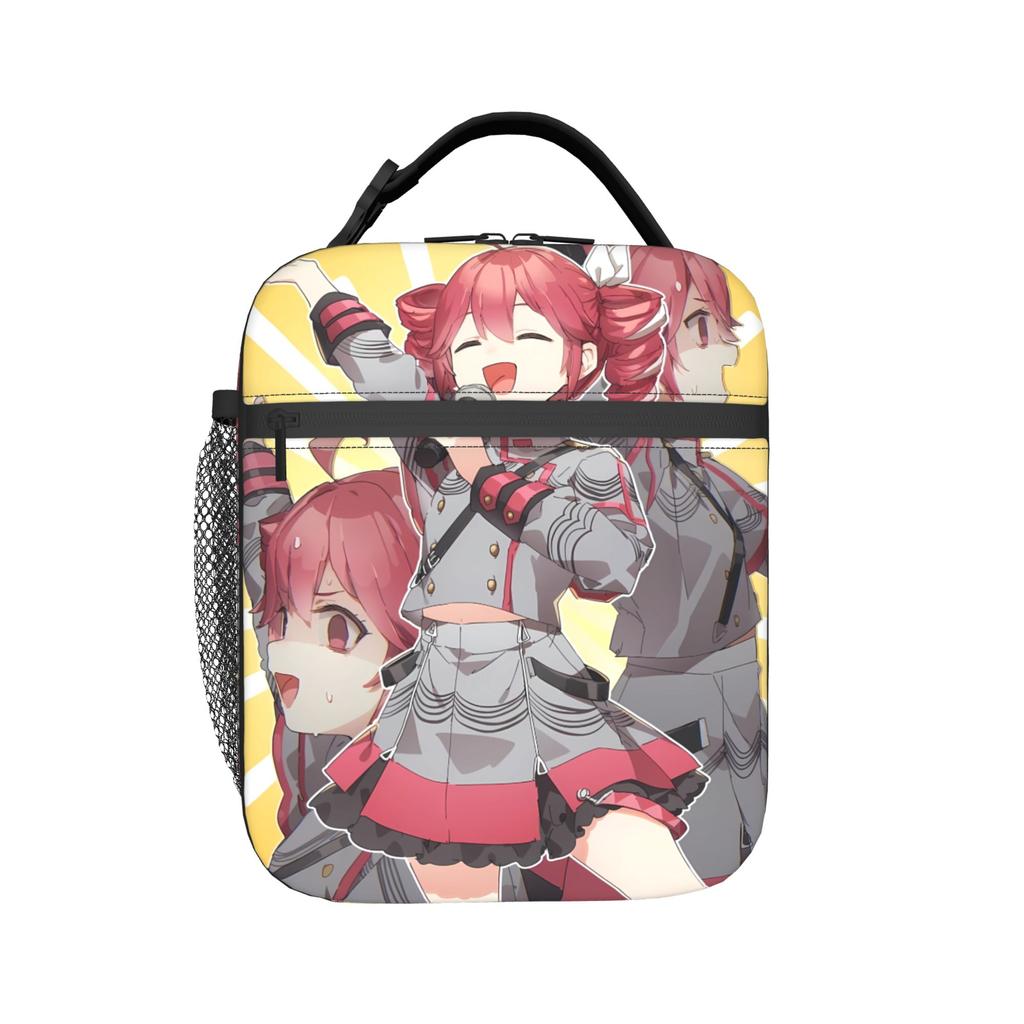 Kasane Teto Lunch Bag  Aesthetic Lunch Box For Unisex Picnic Portable Cooler Bag Oxford Graphic Design Thermal Tote Handbags