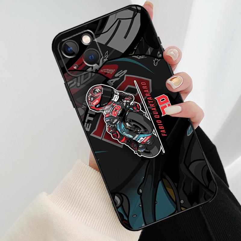 Fabio Quartararo 20 Phone Case For iPhone 17 Pro Max 16 15 14 11 12 13 Pro Max mini 15 16 Plus 16e 17 Air Cover