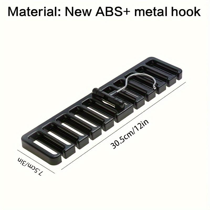 1pc Household Belt Storage Artifact Rack Scarf Hanging Rack Silk Scarf Tie Hanger Multifunctional Hook Waist Belt Tie Ring