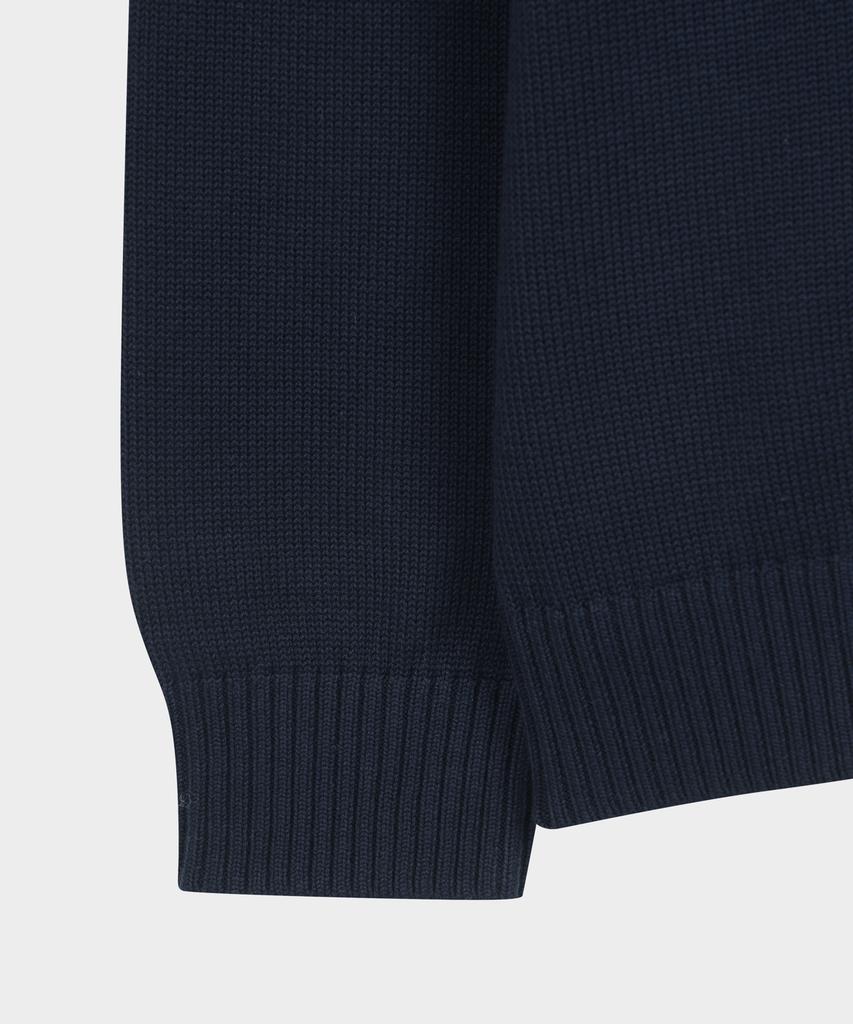 BROOKS BROTHERS [Heritage] Lettering Pullover Sweater (Navy) (Bbwrmhg151)