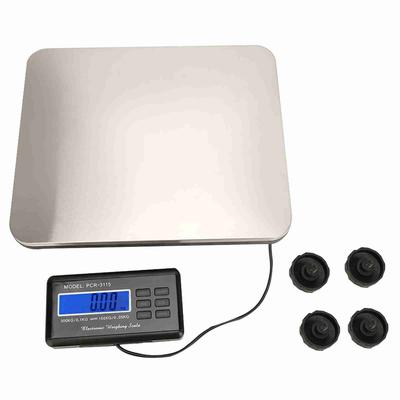 Digitální LCD displej s kulatým úhlem elektronické poštovní zásilky o hmotnosti 300 kg