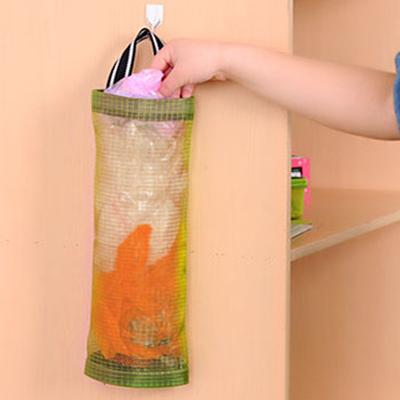 An der Wand befestigter runder Lebensmitteltaschenhalter für zu Hause, hängender Aufbewahrungsbehälter für Müll