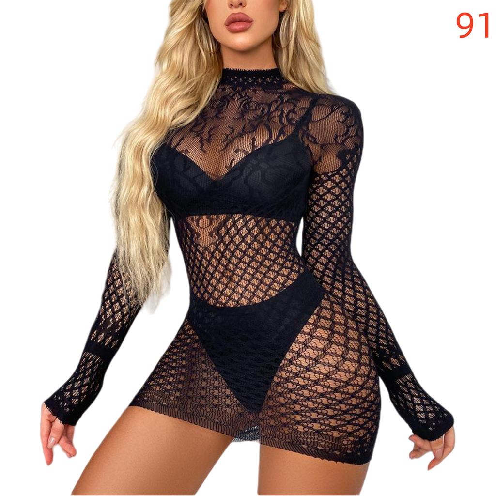 Exotic Clothes Lingerie Sexy Women Hot Erotic Transparent Underwear Big Net Bodystocking Hollow Jumpsuits Pajamas Costumes