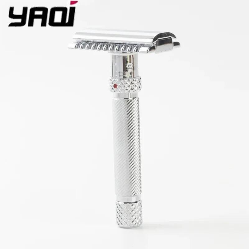 

Yaqi Adjustable THE FINAL CUT OC Chrome Color mens Safety Razor Safety Razor Head Stainless Steel
