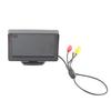 4.3inch Color LCD Display Rearview Camera Monitor Waterproof Car Monitor for Car SUV Van Truck Black
