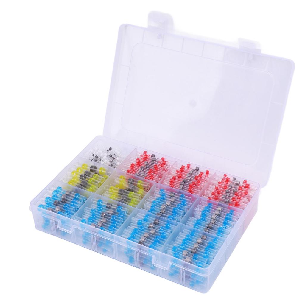 500Pcs Heat Shrink Solder Seal Wire Connector Kit Waterproofing Excellent Sealing Heat Shrink