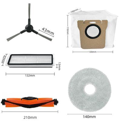 Kompatibilní s Xiaomi X20 Pro D102GL Příslušenství Robotický vysavač Náhradní díly Sada náhradních dílů Kartáč Filtr Mop Sáčky do vysavače