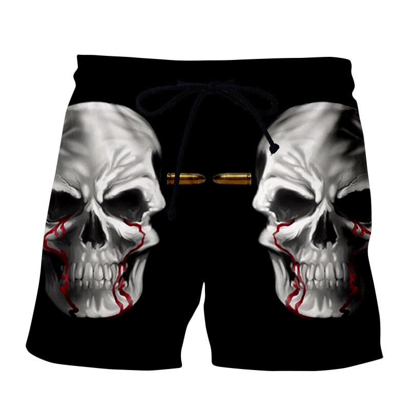 2025 Summer New 3D Digital Printed Beach Shorts Hawaii Daily Leisure Sports Men's Beach Shorts