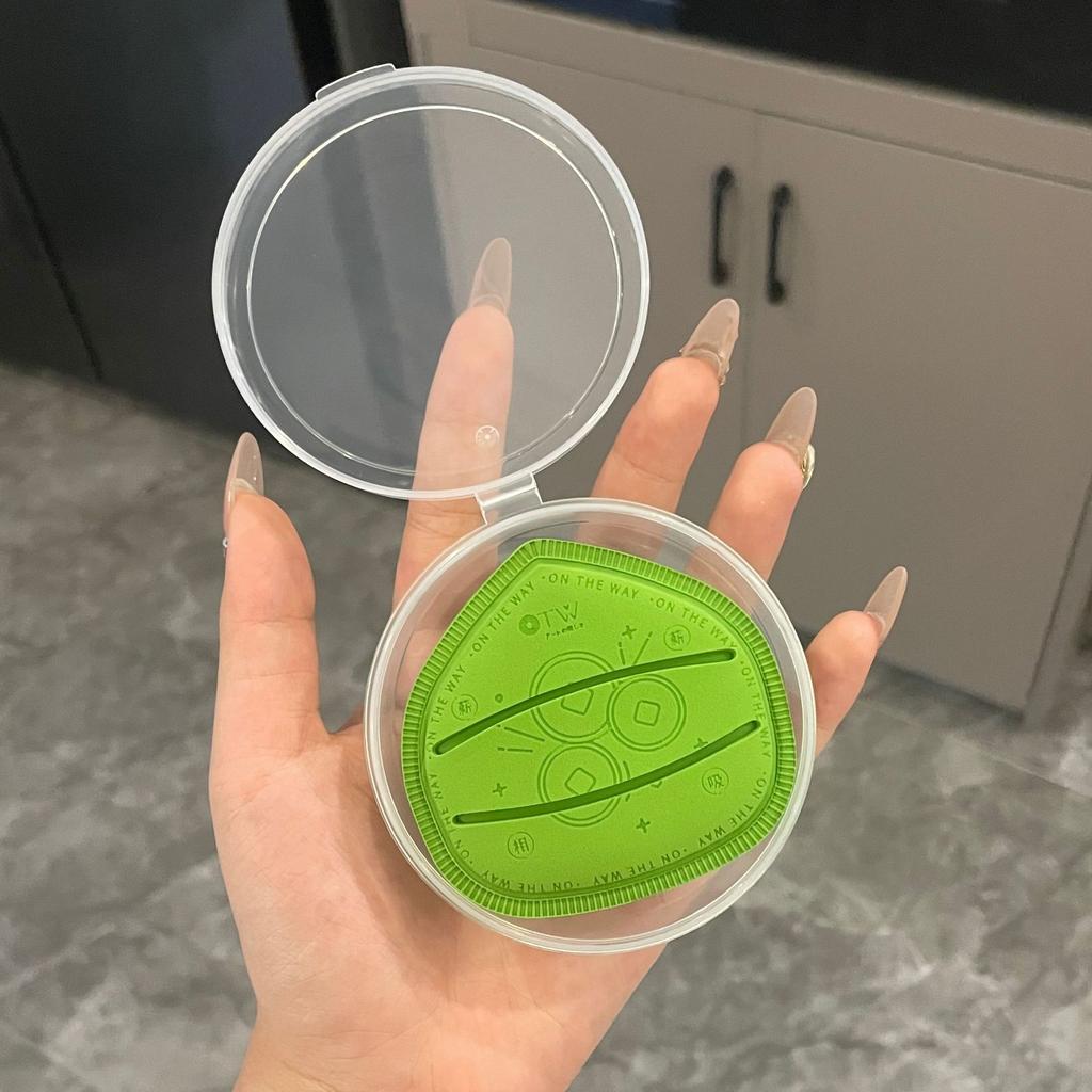 OTW Makeup Sponge, Foundation Blending Puff, Wet and Dry Use, Drop Shape, Concealer Applicator