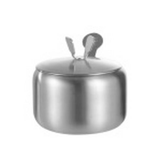 304 Stainless Steel Rotating Seasoning Jar Set with Spoons - Creative Household Spice Bottles. 201 Stainless Steel