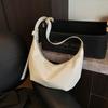 Popular simple bag women's new fashion casual shoulder dumpling bag messenger bag