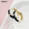 SIMJOO Fashion Cercei Fashion Color Drop Oil Zircon pentru Femei