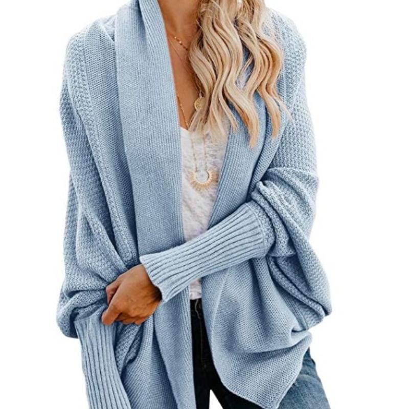 Winter Women's Sweater Cardigan Large Size Sweater Coat Casual Sweater