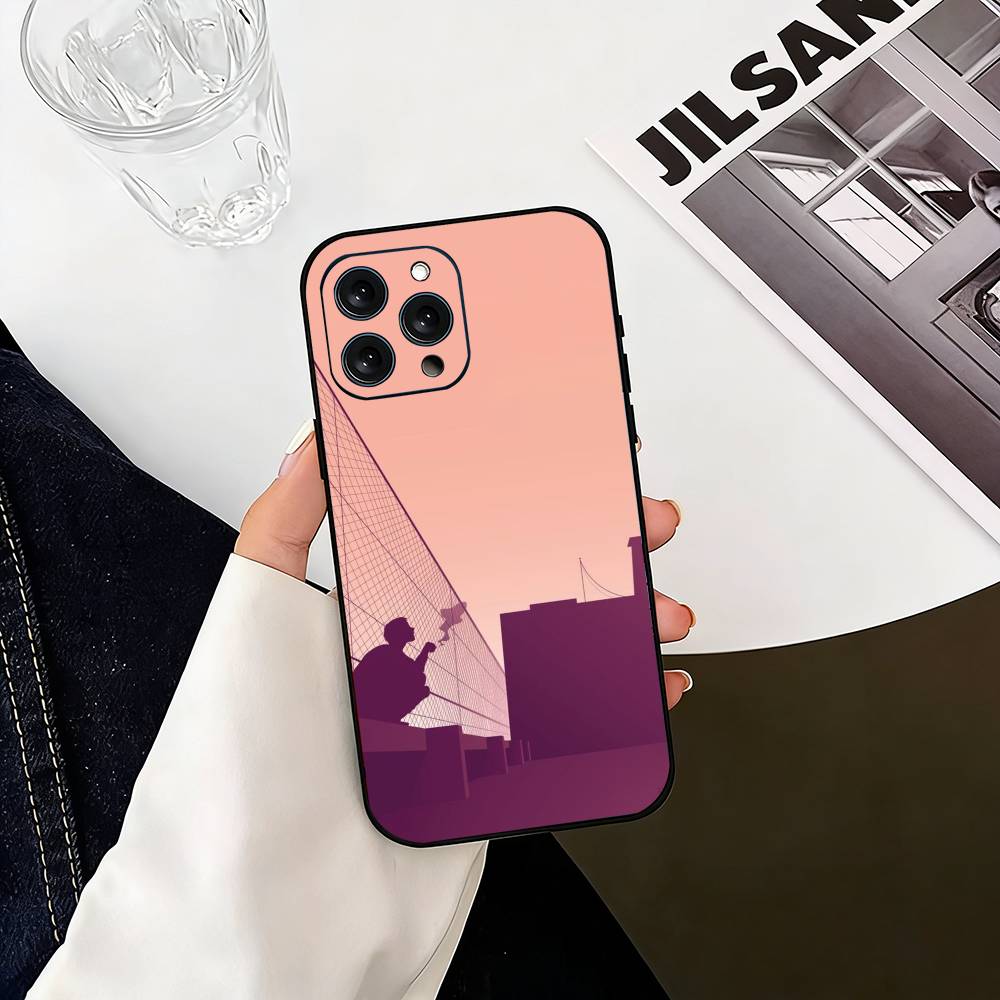 GTO Great Teacher Onizuka Phone Case For iPhone 17,16,15,14,13,12,11 Plus,Pro Max,XS,Soft Silicone Black Cover