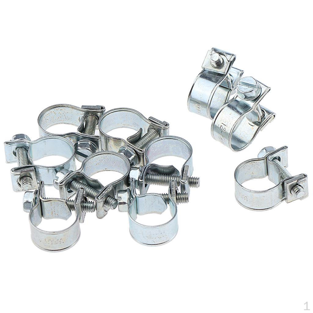 10 Clamps Fuel Line Clips