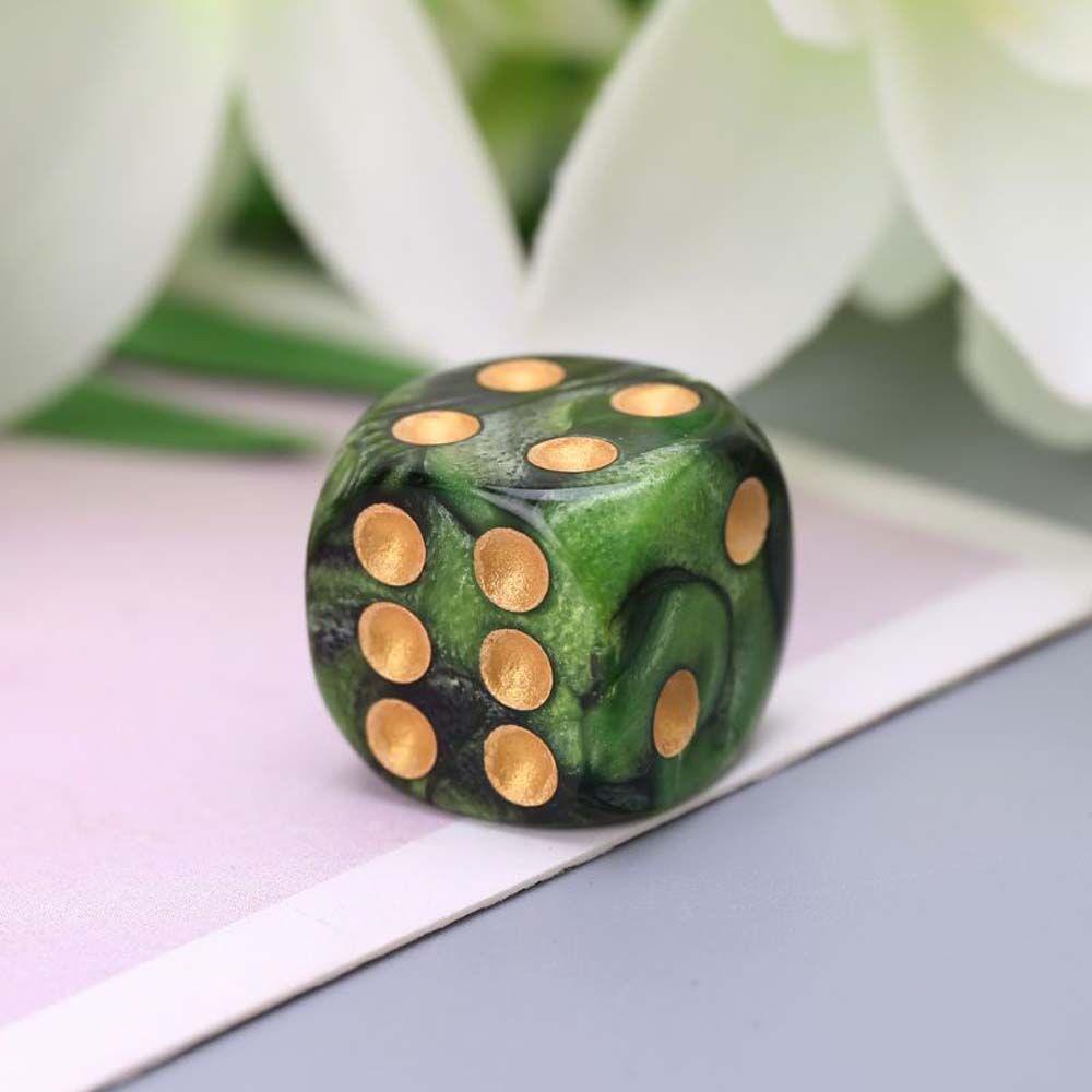 Toys Board Games Playing Games Acrylic Dice D6 Dice Square Point Dice Round Edges Dice 6 Sided Dice