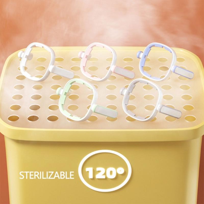 Ergonomic Designs Bottle Handle Practical & Durable Wide Neck Handle Flexible ABS Grip for Feeding for Milk Bottles