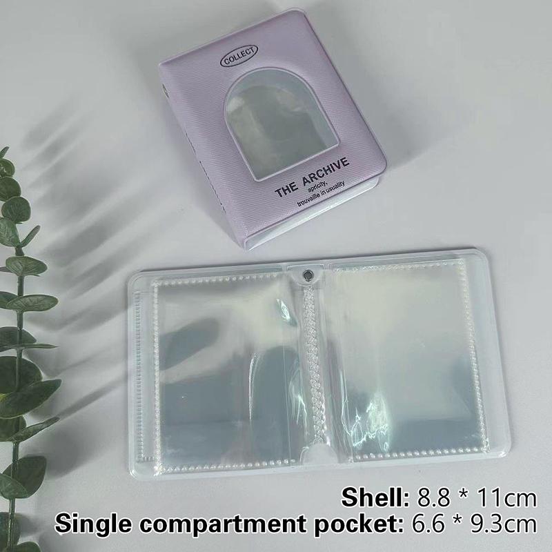 40 Positions Kpop Binder Photocards 3 Inch Love Heart Hollow Collector Book Idol Photocards Holder Book Binding Machine