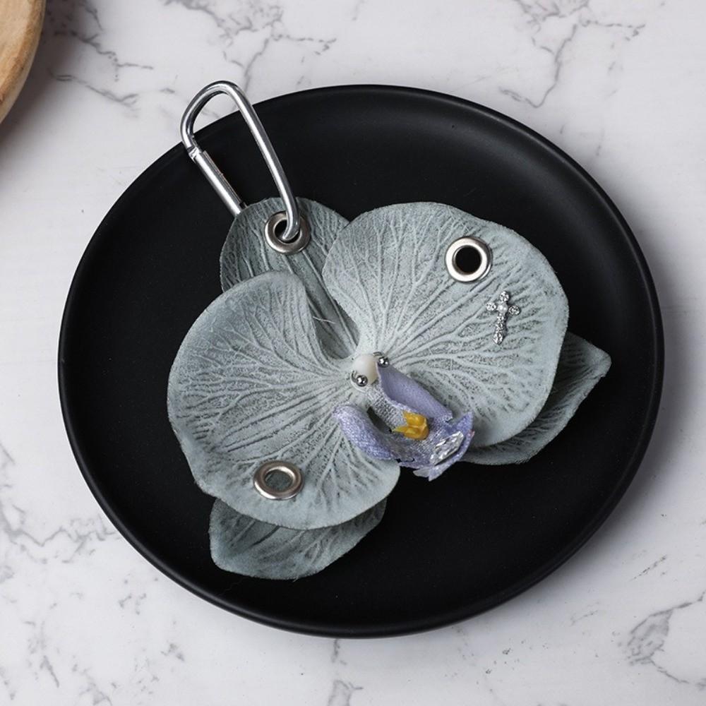 Simulation Flower Backpack Pendant Handmade Flower Keyring Romantic Bag Charms