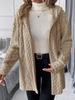 Elegant Hooded Autumn Coat 2025