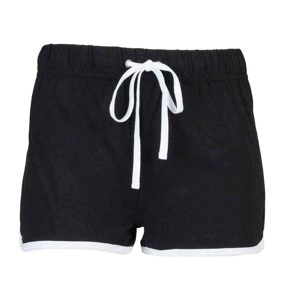 Skinni Fit Womens/Ladies Retro Shorts