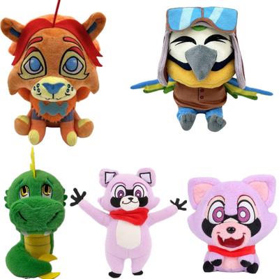 20cm Indigo Park Game Plush Toys Rambley Doll Indigo Parks Stuffed Animal Toy Rambley The Raccoon Plush Soft Figure for Kids Toy