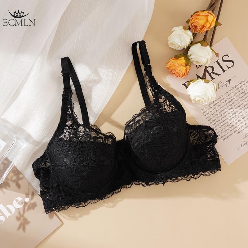 

Women s Fashion Sexy Lace Deep V Shaping Gathered Support Padded Brassiere Push Up Bras 34 чорний