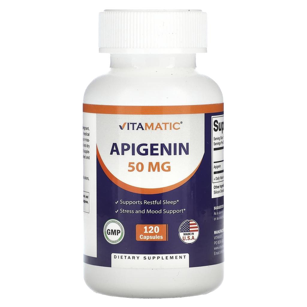 Apigenin, 50Mg, 120 Capsules