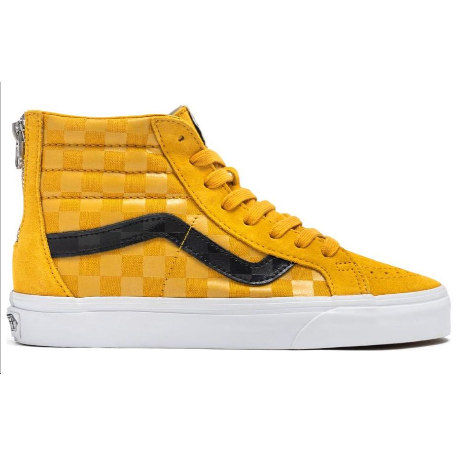 Vans Sk8 Stylish Casual High-Top Skate Shoes Unisex Sneakers Yellow VN0A5KRCF3X