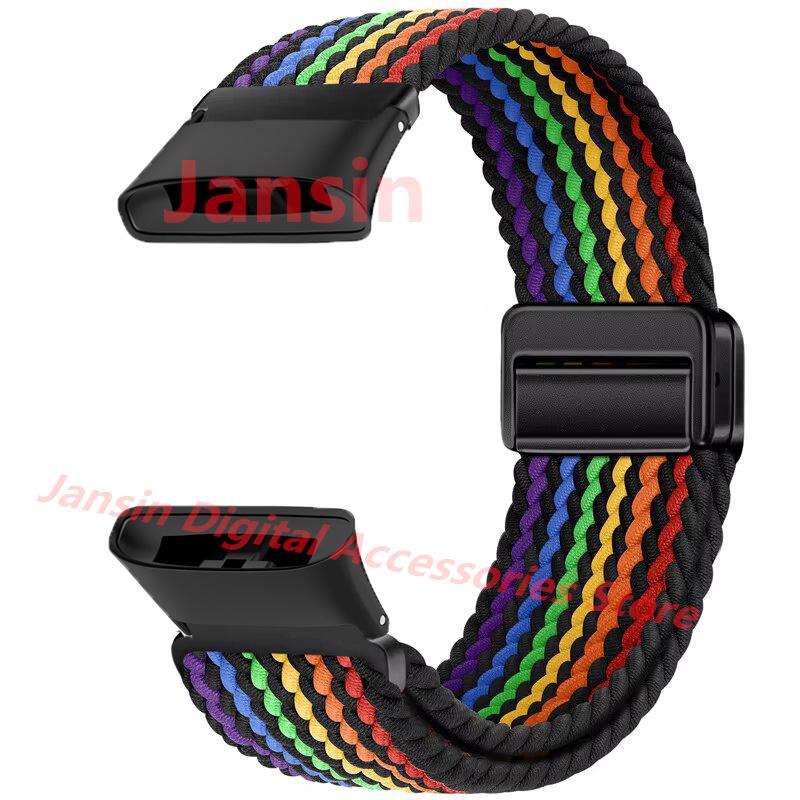 

Нейлоновий ремінець-петля для Redmi Watch 3, магнітний браслет для Redmi Watch 3 Correa, замінний спортивний ремінець для годинника, аксесуари Redmi Watch 3&Black Connector