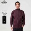 Laoyeche Men's High-Neck Zipper Pullover Knit Sweater