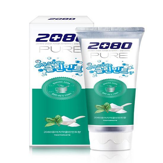 2080 Pure Baking Soda Toothpaste 125g (Choose 1 flavor: Lemon Lime, Clean Mint)