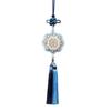 Silk Sunflower Dunhuang Embroidery Sachet with Tassel - Ethnic Style Hanfu Decoration