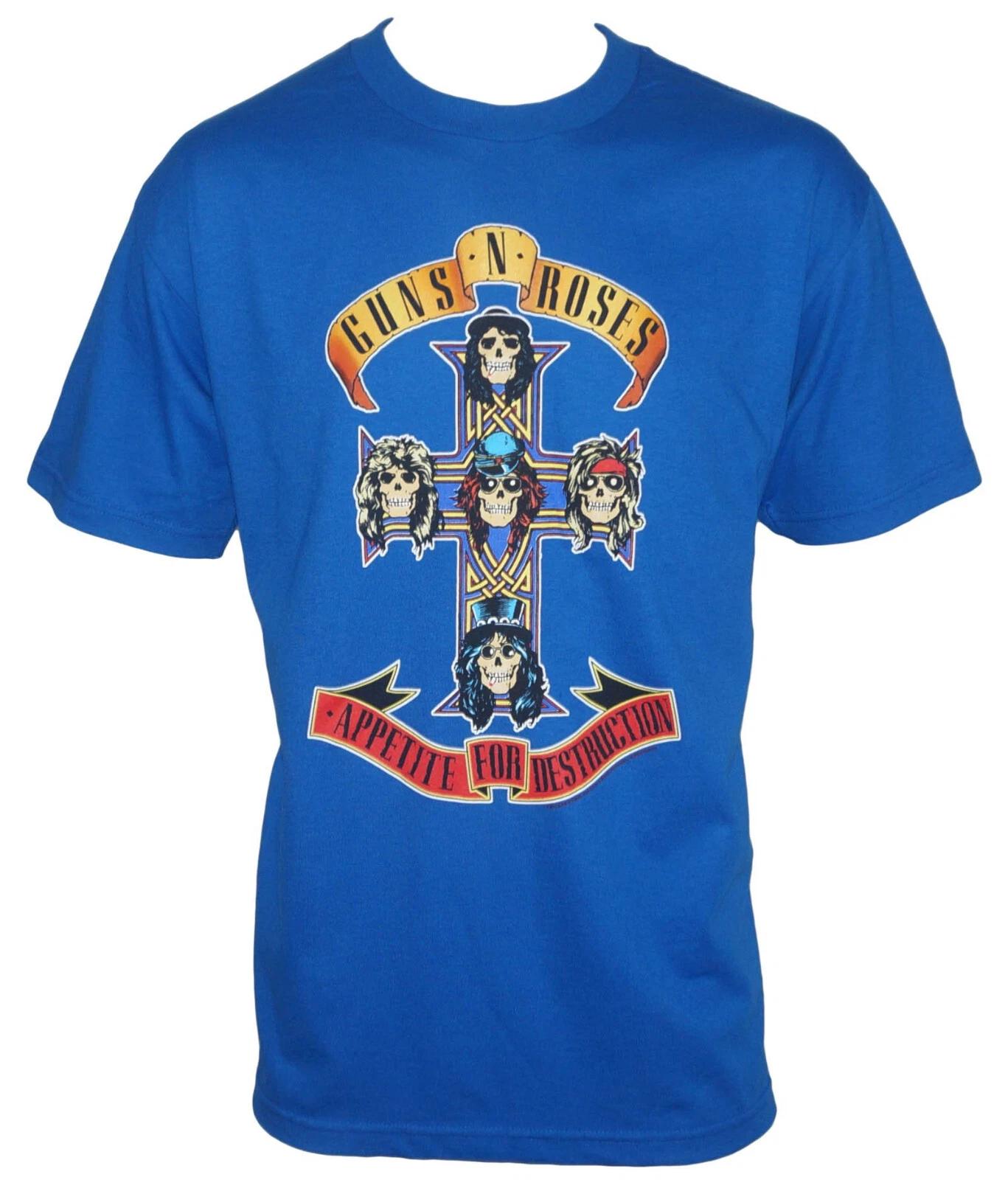GUNS N ROSES cd cvr Appetite for Destruction ROYAL CROSS Official SHIRT LRG new XL