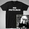 No Pictures T-SHIRT As Worn by Debbie Harry, Deborah, Blondie, 70s, Classic Rock