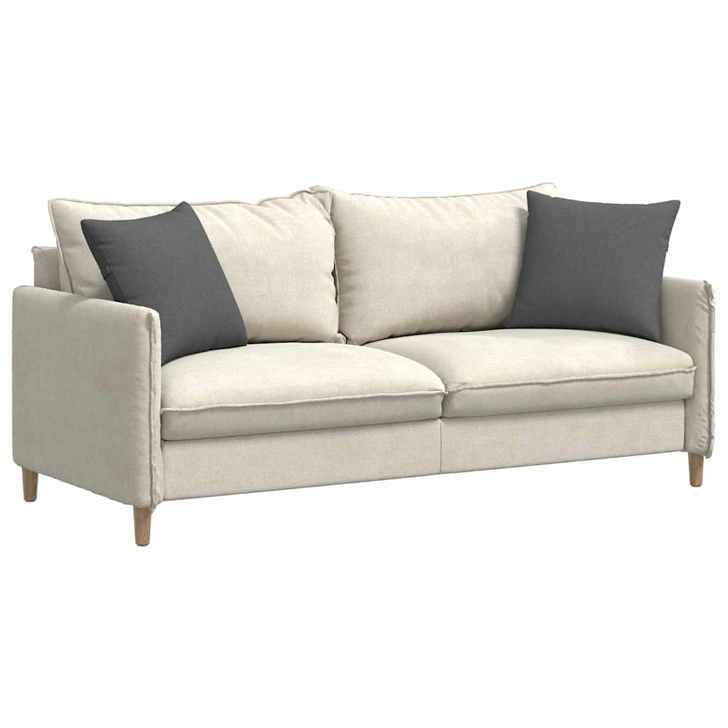 Sofa Cushions 2 Pcs Dark Grey 45 X 45 Cm Fabric