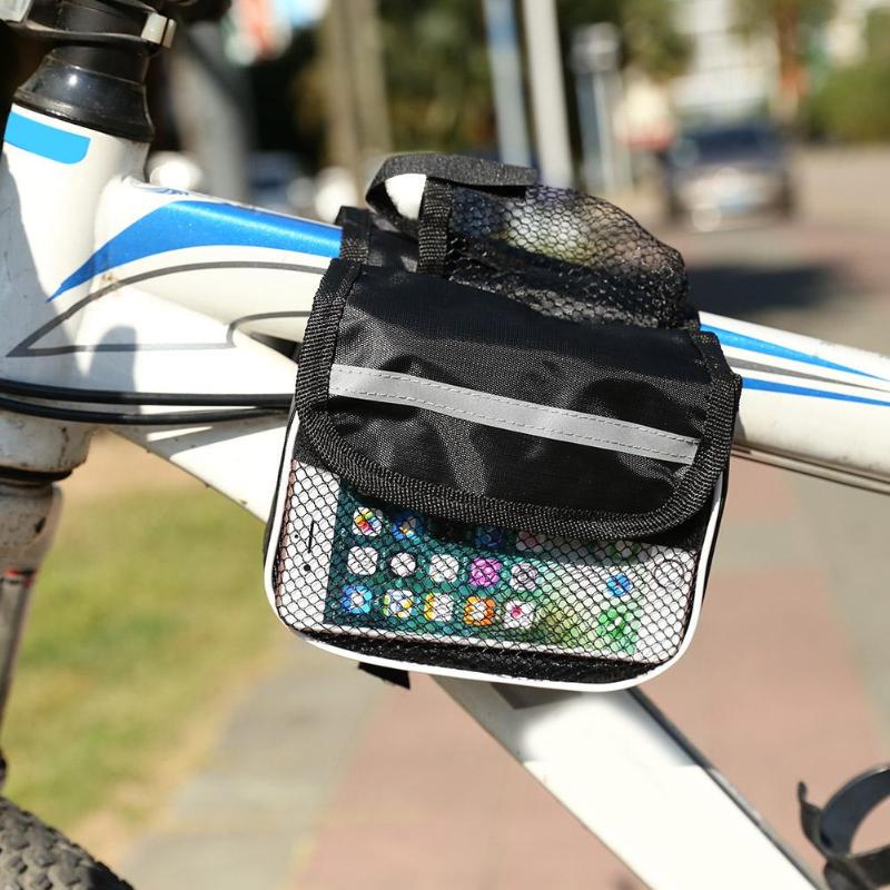 Bicycle Bike Cycling Front Frame Tube Handlebar Pannier Phone Pouch Bike Tube Bag