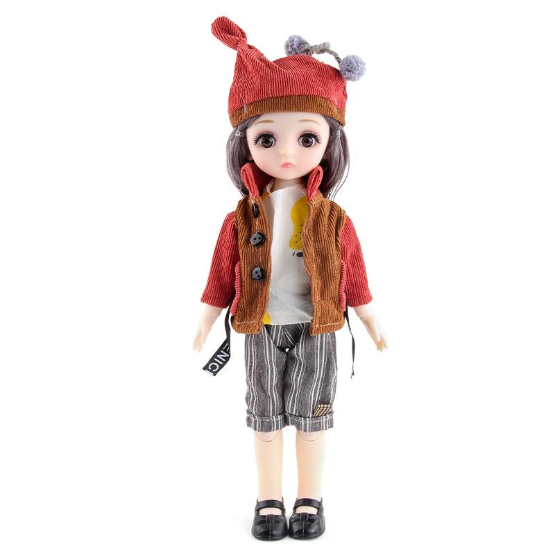 Constellation Vinyl Doll Princess Girl Toy 13 Joint Dressup Sagittarius Doll Large Gift Box