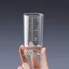 Iceberg Bottom White Wine Glasses with Scale