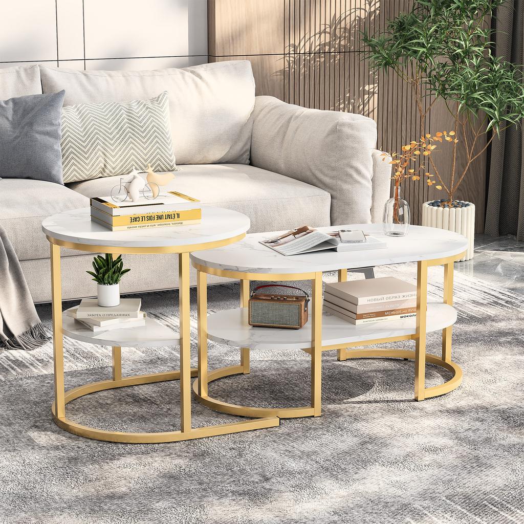 Coffee Table - Gold