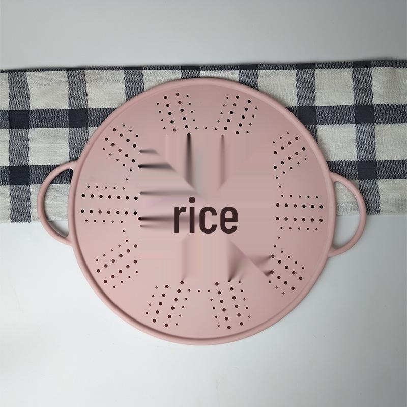 Silicone Anti-Overflow Lid for Cooking Porridge - Anti-Splash, Anti-Boil, Kitchen Pot Lid