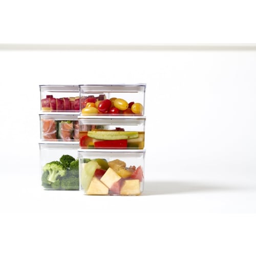 Takeya Chemical Industries TAKEYA FreshLok Container M 1000ml FRESH LOK White Stackable