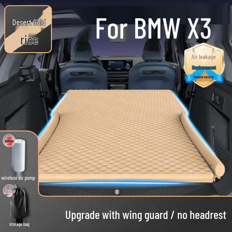 BMW X3 Rear Seat Inflatable Trunk Bed Mat & Air Cushion 2023 Model