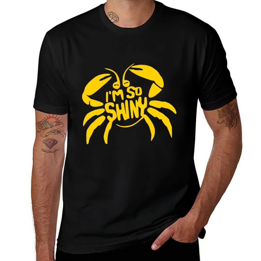 Too Shiny T-Shirt Soft Casual Short Sleeve Cotton Tee