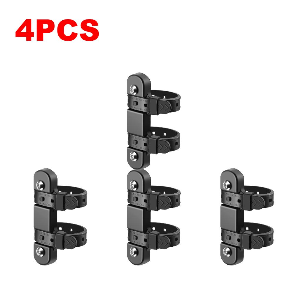 1-10PCS Bicycle Bottle Mount Adaptor Silicone Water Bottle Cage Bracket Cycling Seatpost Fork Frame Bicycle Bottle Accessories