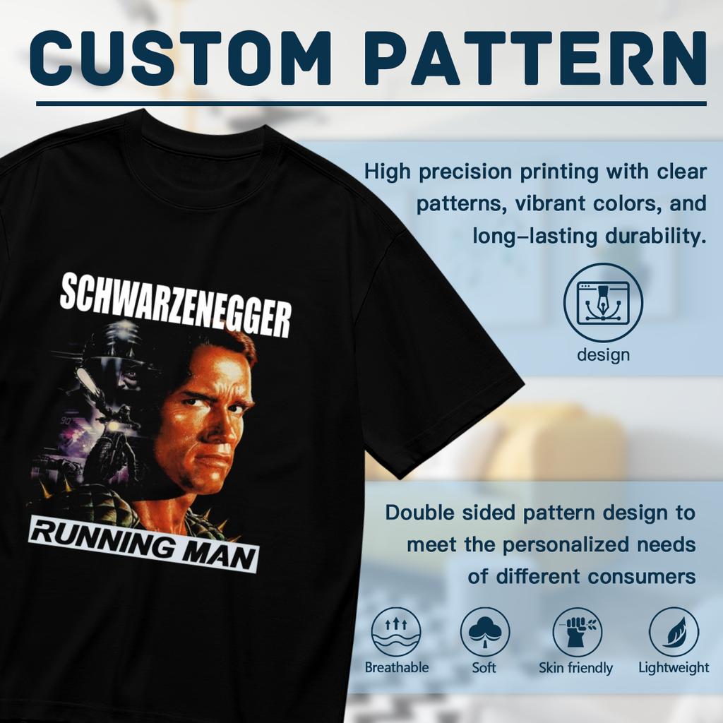 Arnold Schwarzenegger Running Man Movie T Shirt