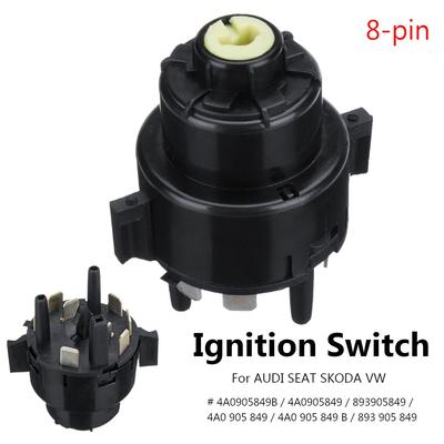 Ignition Starter Switch 8 Pin VW Passat 3B SKODA Octavia 1U 4A0905849B