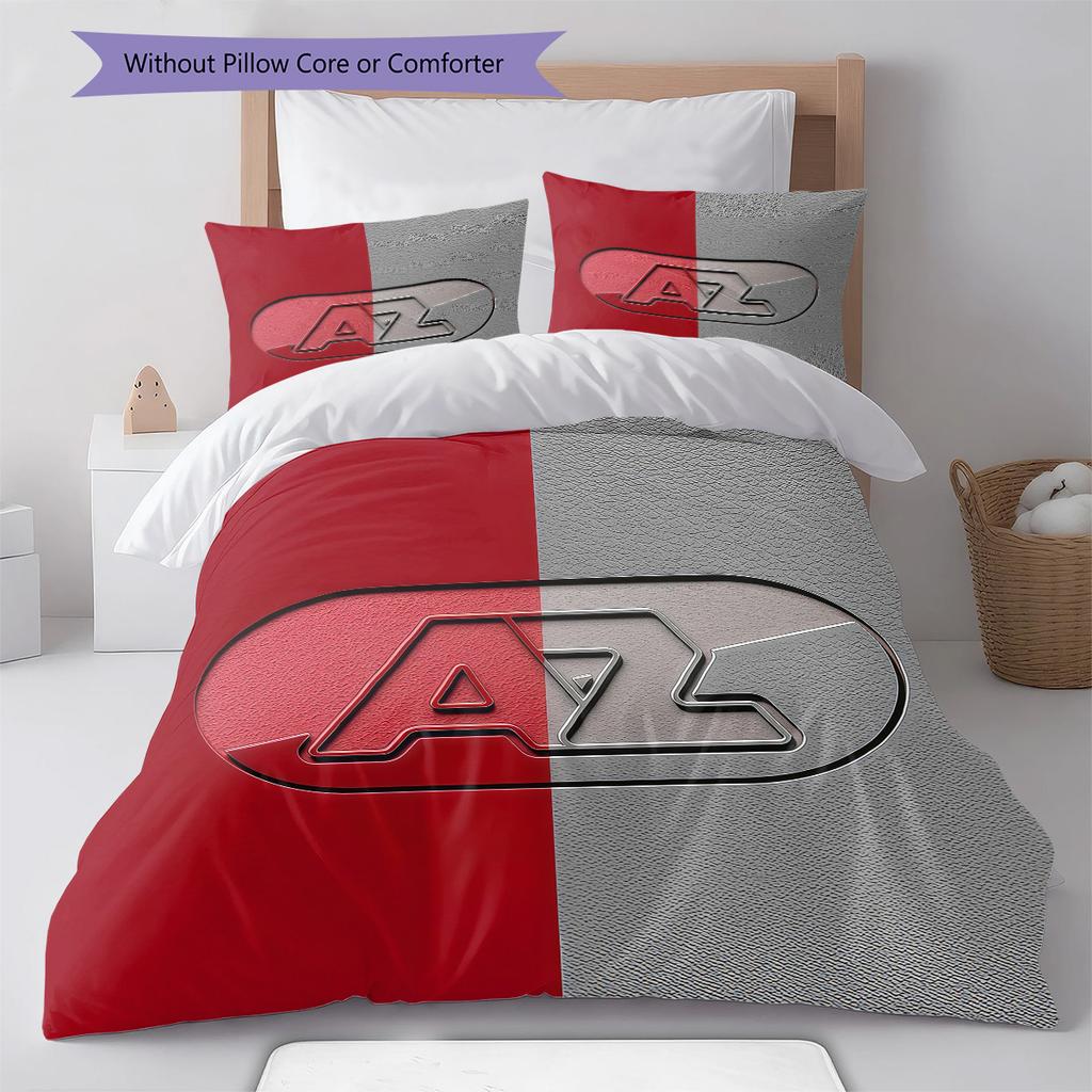 AZ Alkmaar Bedding Quilt Set Quilt Cover Pillowcase Home Decoration Birthday Gift (1 * Duvet Cover + 2 * Pillowcase, Without Core)